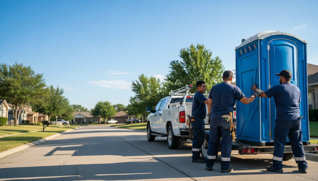 Portable Toilet Rental in Erie, KS near me